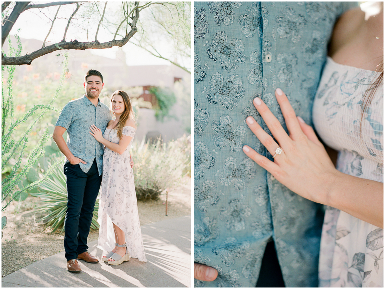engagement session at the four seasons resort